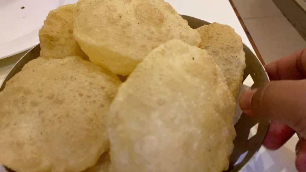 Luchi - A bengali bread