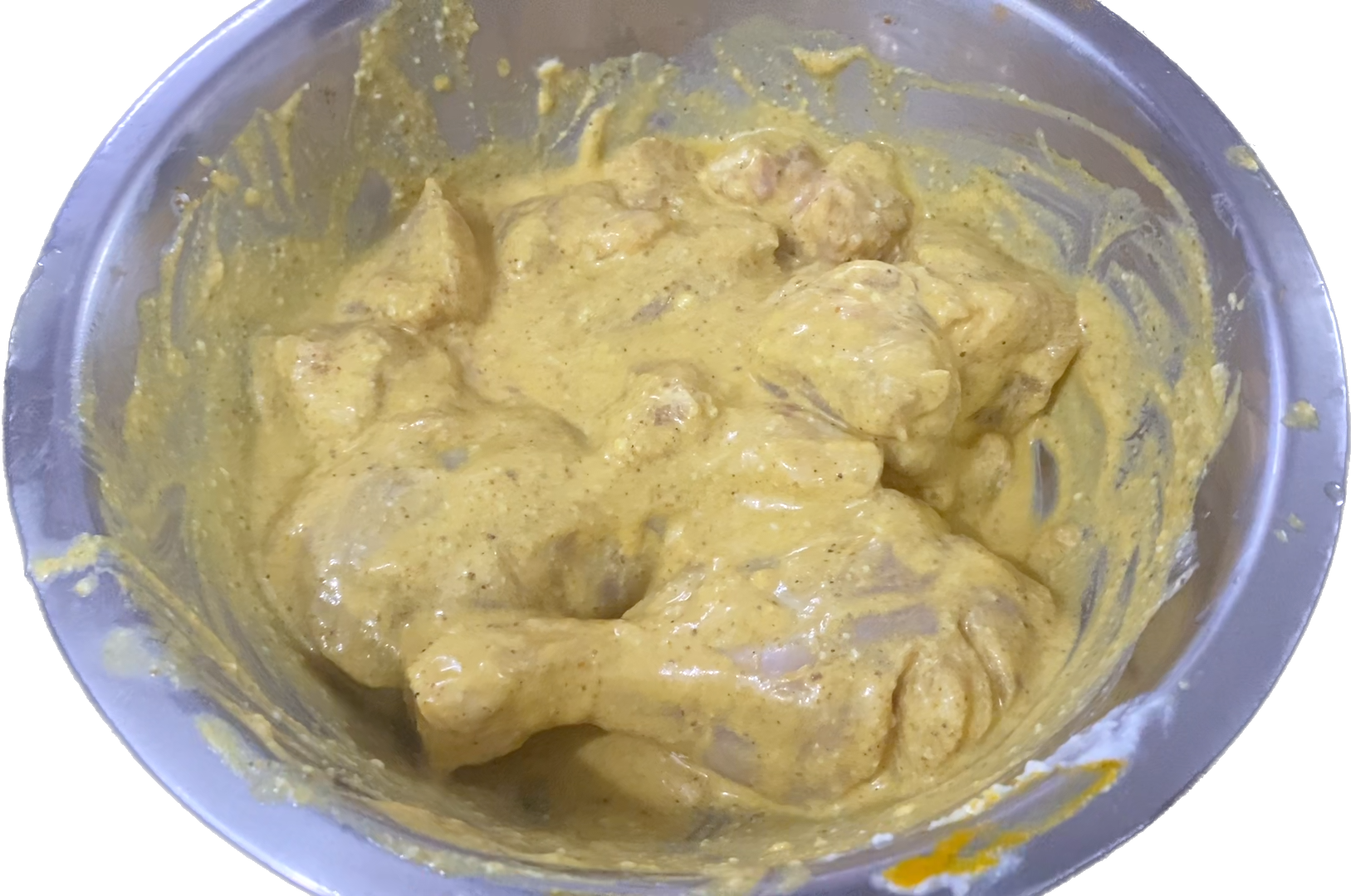 Chicken curry marinate