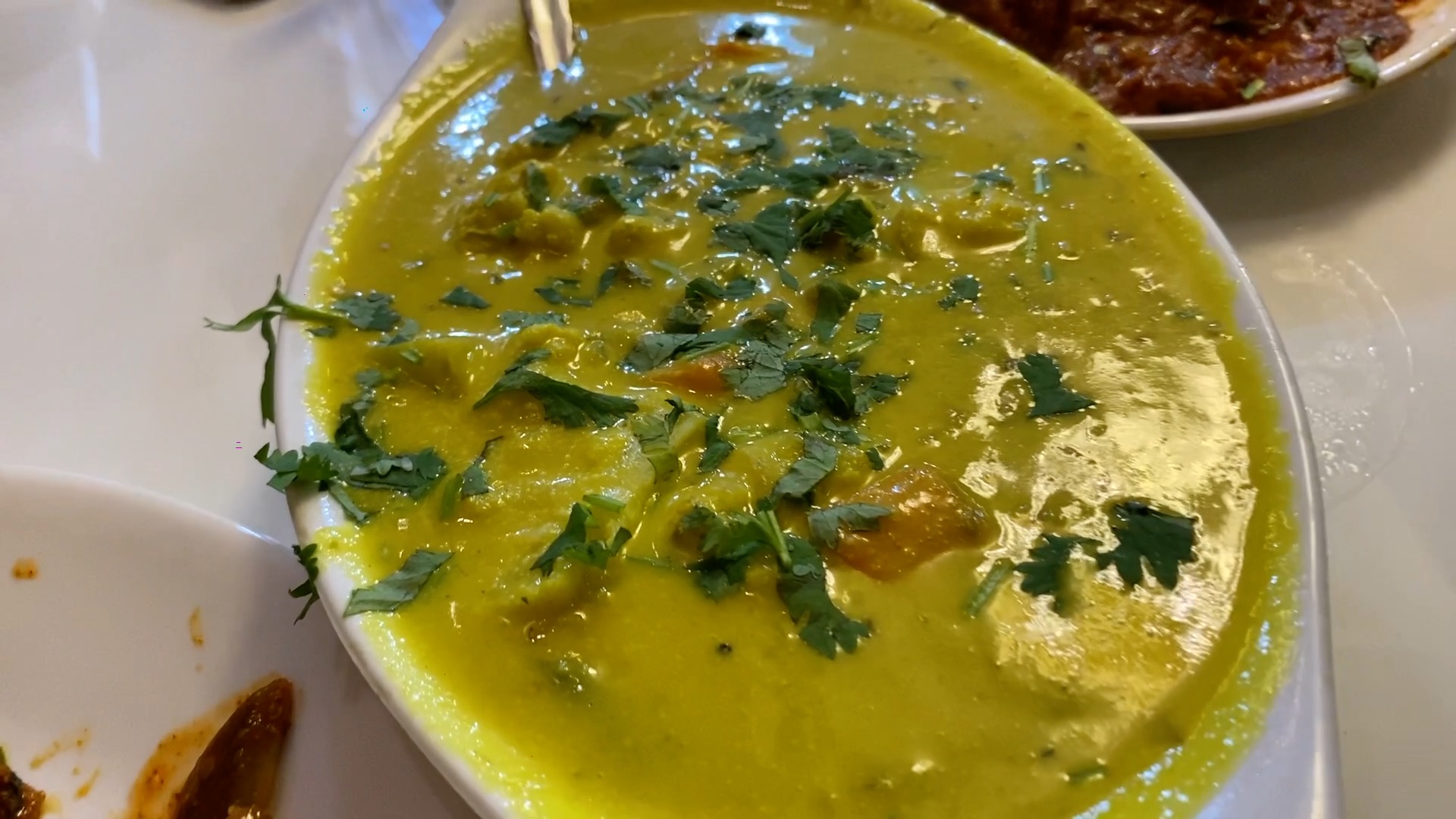 Veg Korma in South Indian Restaurant Bur Dubai