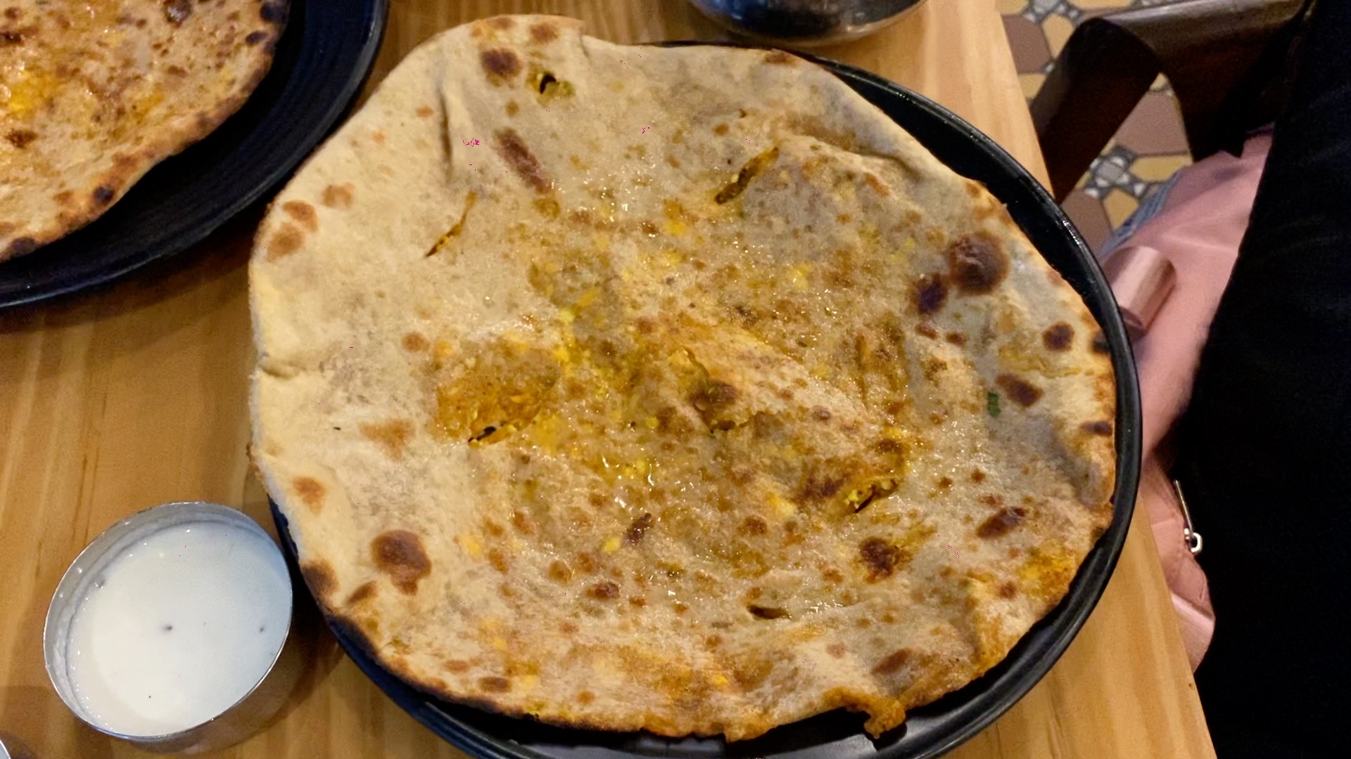 Paratha at Delhi Airport